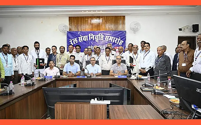 पश्चिम-मध्य रेलवे से 206 कर्मचारी सेवानिवृत्त, कोटा मंडल के 66 शामिल