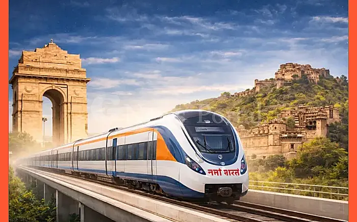 अलवर-दिल्ली नमो भारत प्रोजेक्ट को मिली हरी झंडी: ₹37,000 करोड़ की लागत से दौड़ेगी रैपिड रेल