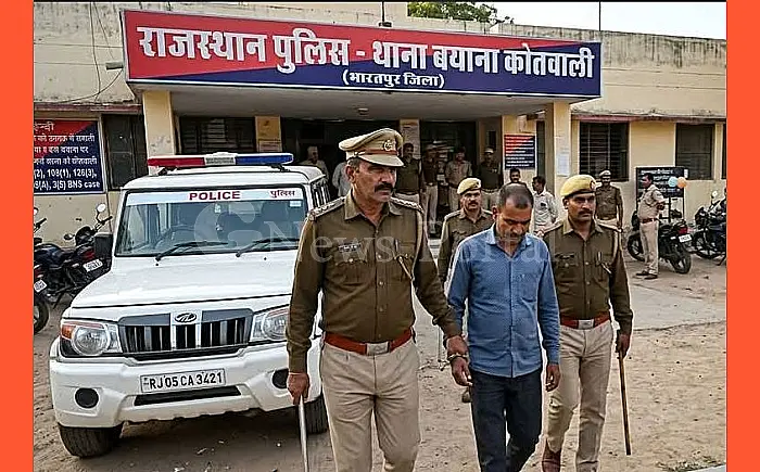 मारपीट और चोरी का नामजद आरोपी अनिल गिरफ्तार, फरवरी से चल रहा था फरार