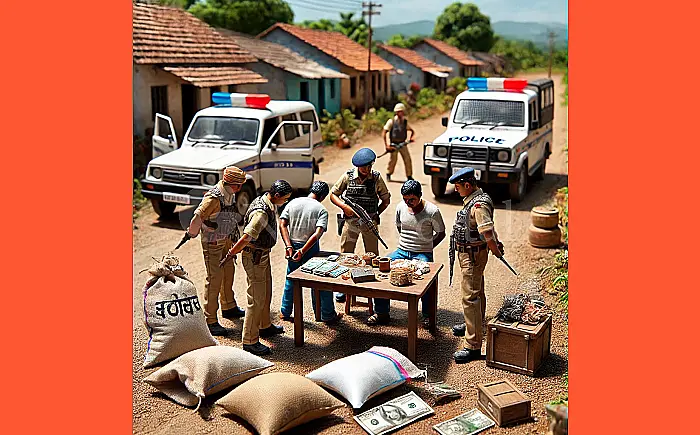 करौली पुलिस की बड़ी कार्रवाई: चार स्मैक तस्कर गिरफ्तार, 55 ग्राम स्मैक और 2.62 लाख रुपये बरामद