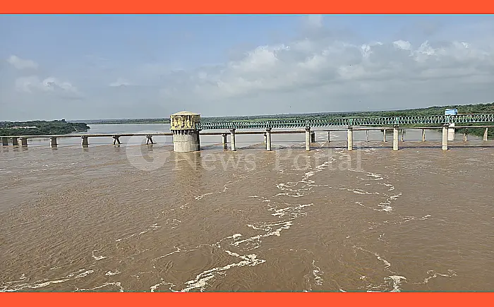 चम्बल का जलस्तर खतरे के निशान की ओर: 164.050 मीटर पहुंचा, आमजन से सुरक्षित रहने की अपील