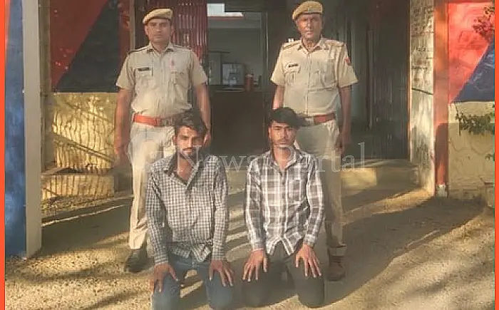 चौथ का बरवाड़ा पुलिस ने आईपीएल सट्टेबाजी के नाम पर ठगी करने वाले दो आरोपियों को किया गिरफ्तार