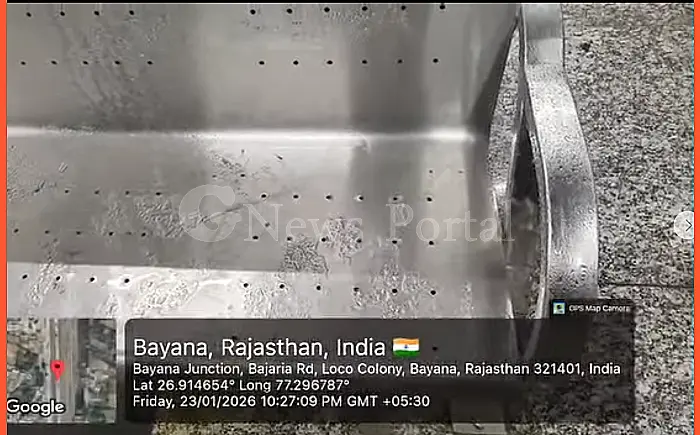 करोड़ों का खर्च, फिर भी टपकती छत: बयाना स्टेशन पर 'अमृत भारत योजना' के कार्यों की खुली पोल