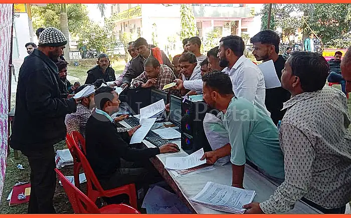 शहरी समस्या समाधान शिविर में उमड़ी भीड़, दूसरे दिन 223 आवेदन प्राप्त, चिकित्सा सेवाओं का भी मिला लाभ