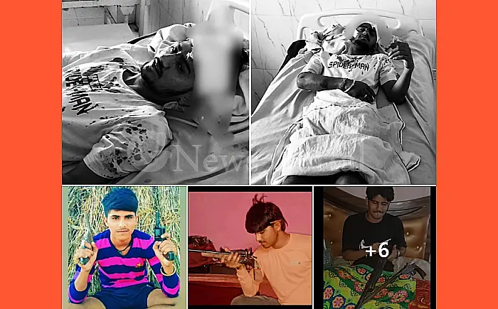 राजीनामे के दबाव में जानलेवा हमला: बदमाश ने युवक को धारदार हथियार से गोदा, गंभीर घायल