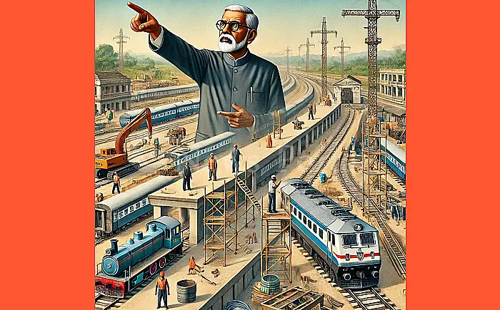 स्टेशन पुनर्विकास कार्य में देरी पर डीआरएम नाराज
