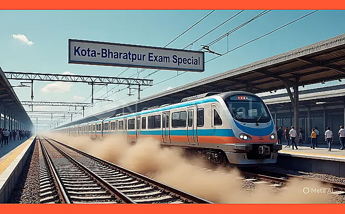 कोटा-भरतपुर के बीच चलेगी परीक्षा स्पेशल ट्रेन, कोटा-सवाईमाधोपुर मेमू का भी होगा विस्तार