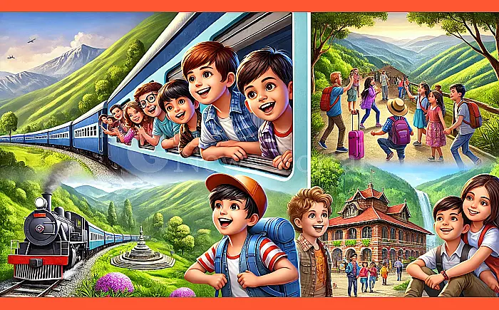 रेल मंडल के बच्चों के लिए रोमांचक यात्रा: देहरादून और मसूरी का दौरा