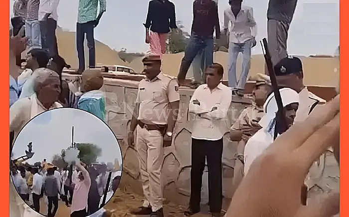 मंत्री किरोड़ी लाल के स्वागत में 'हर्ष फायरिंग': पुलिस के सामने चलीं बंदूकें, बाबा बोले- "लगा जैसे ईरान की मिसाइल छूट रही हो"