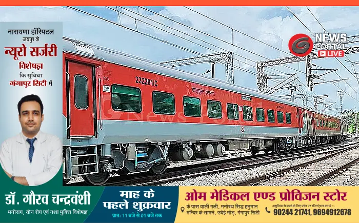गरीब रथ को मिली नई पहचान: एलएचबी रैक से शुरू हुई यात्रा