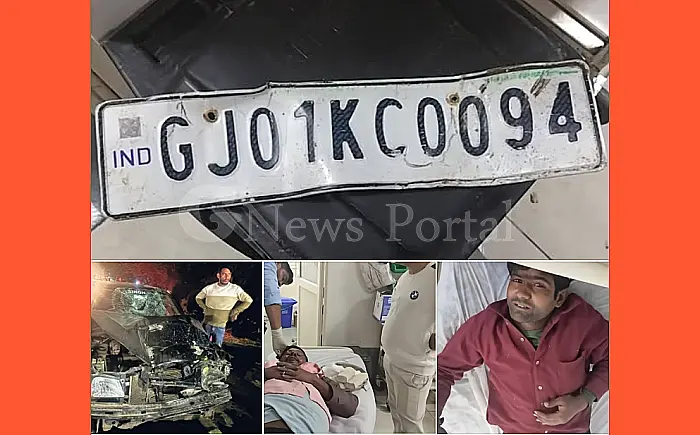 भीषण सड़क हादसा: भरतपुर में तेज रफ्तार कार ने जुगाड़ को मारी टक्कर, शादी समारोह से लौट रहे 8 मजदूर गंभीर घायल