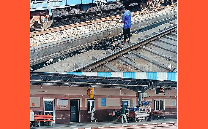 खबर का असर: बयाना स्टेशन पर हड़ताल खत्म, सफाई कर्मचारियों ने फिर से काम संभाला