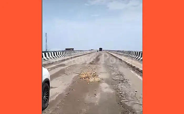 लाखेरी ओवरब्रिज 6 महीने में ही क्षतिग्रस्त: बड़ी दुर्घटना का अंदेशा!