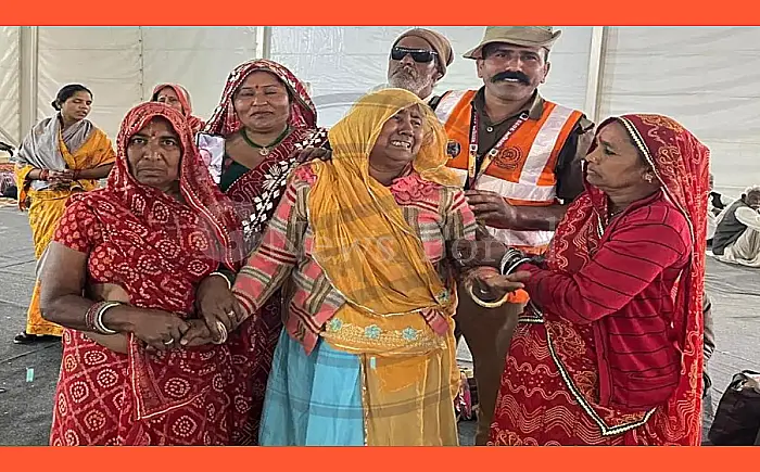 महाकुंभ में मौनी अमावस्या के दिन गुम हुई राजस्थान की श्रौपती देवी सकुशल लौटीं