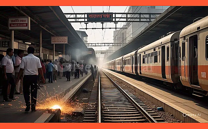 बिजली तार टूटने से मुंबई-कोटा रेल रूट प्रभावित, स्वर्ण मंदिर मेल, जयपुर सुपर और अवध एक्सप्रेस घंटों देरी से
