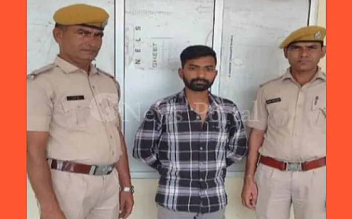चोरी के मामले में वांछित एक अभियुक्त गिरफ्तार