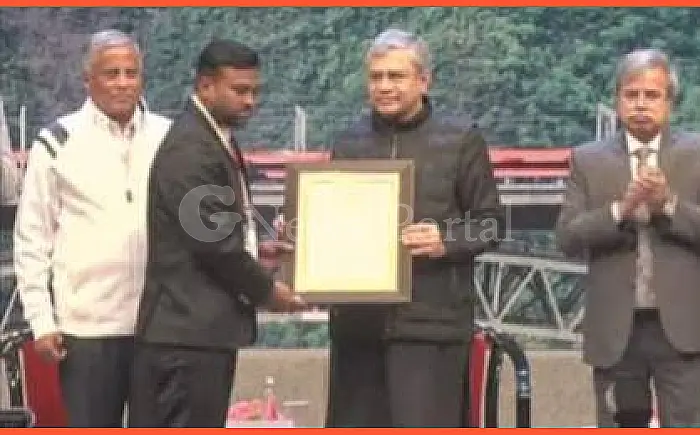 रेल मंत्री ने प्रदान किए 'अति विशिष्ट रेल सेवा पुरस्कार': कोटा के पीयूष शर्मा सम्मानित, दरा घाटी में बचाई थी बड़ी दुर्घटना
