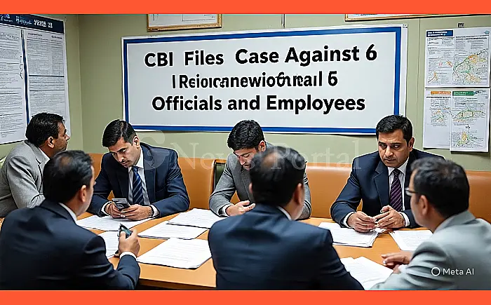 रेलवे में हड़कंप: 6 रेल अधिकारियों और कर्मचारियों के खिलाफ सीबीआई में मामला दर्ज