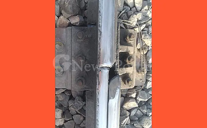 कोटा मंडल में एक ही दिन में दो जगह टूटी रेल पटरी, 15 दिनों में तीसरी बड़ी घटना