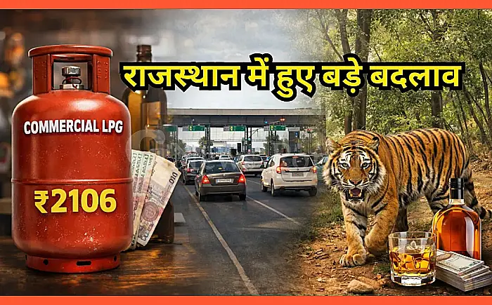 राजस्थान 1 अप्रैल: क्या हुआ महंगा और क्या बदले नियम?