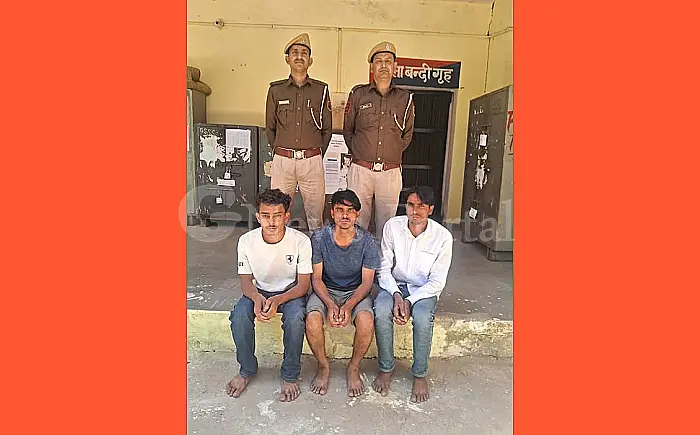 सपोटरा पुलिस की बड़ी कार्रवाई, साइबर ठगों के गिरोह का पर्दाफाश