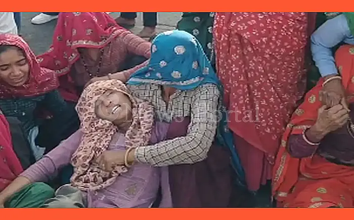 सवाई माधोपुर: ट्रैक्टर ने पिता को रौंदा, टूटे पैर के साथ बिलखती रही बेटी, पत्नी हुई बेसुध