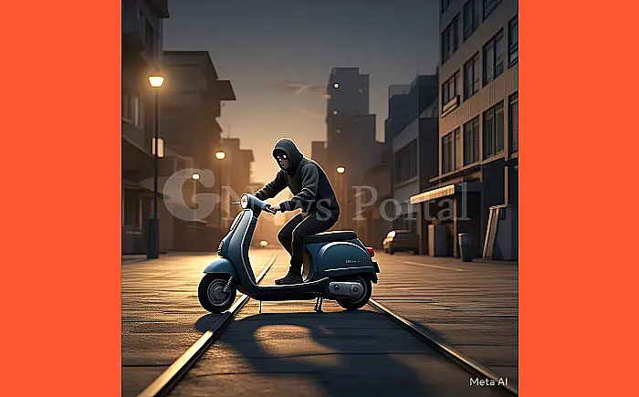 रेलवे ग्राउंड से दिनदहाड़े स्कूटी चोरी, पूर्व कार्यालय अधीक्षक ने दर्ज कराई रिपोर्ट