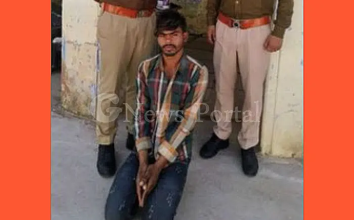 मिस्किनपुरा बालाजी मंदिर से गेहूं चोरी का दूसरा आरोपी गिरफ्तार - बोली