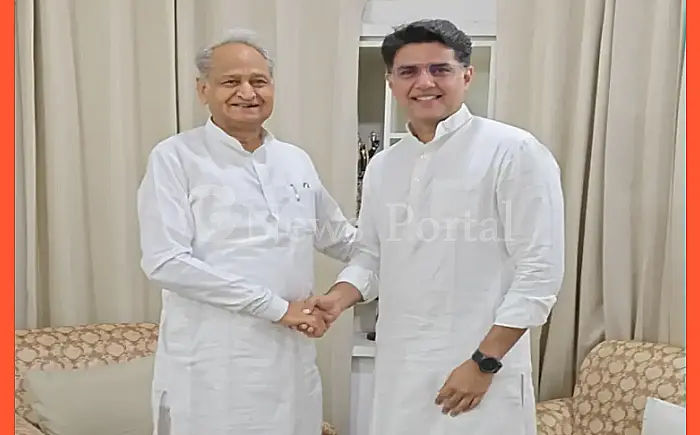 राजस्थान की सियासत में हलचल: 25 साल बाद दौसा में कुछ बड़ा होने वाला है? पायलट-गहलोत की मुलाकात ने बढ़ाई सियासी सरगर्मी