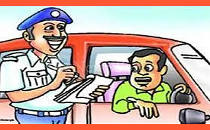 परिवहन विभाग की सख्त कार्रवाई जारी, बिना सीट बेल्ट, हेलमेट और नो पार्किंग पर चालान