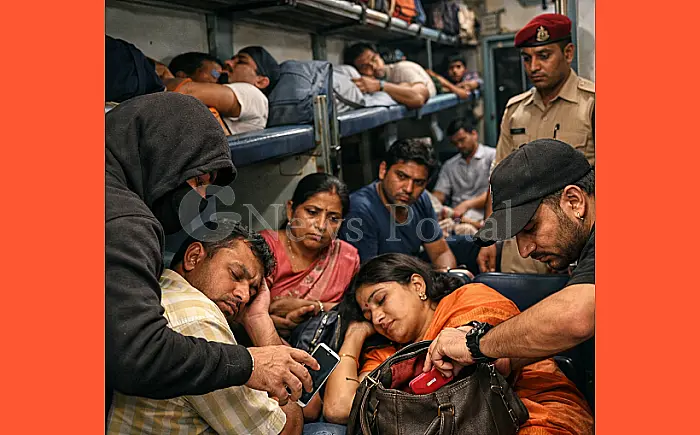 कोटा रेल मंडल में चोरों का आतंक: आईफोन और पर्स पार, चार ट्रेनों में हुई चोरी की वारदातें