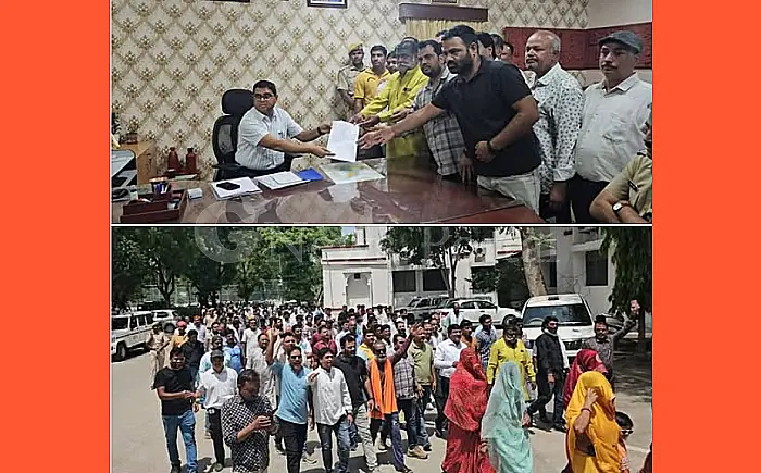 "लव जिहाद" का मामला गरमाया, सर्व समाज का उग्र प्रदर्शन, बुलडोजर कार्रवाई की मांग