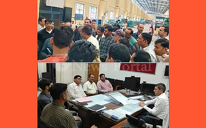 😔वर्कशॉप रेलकर्मी जगदीश की मौत का राज गहराया, सुसाइड नोट की लिखावट नहीं मिल रही मैच