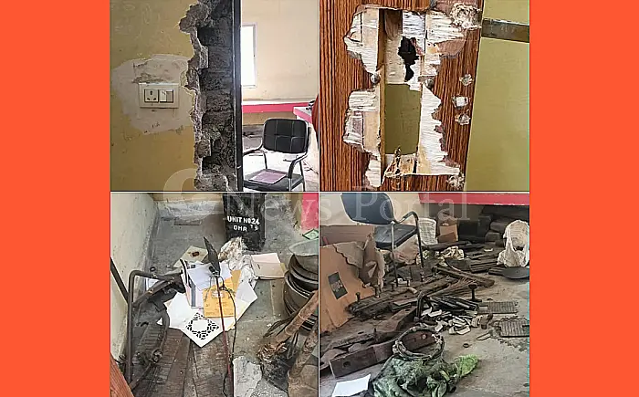 दिवाली पर सूने रेलवे आवासों पर चोरों का धावा: मांडलगढ़ में 5 घरों के ताले टूटे, धरनावदा में टूल रूम की दीवार तोड़कर चोरी 🚨