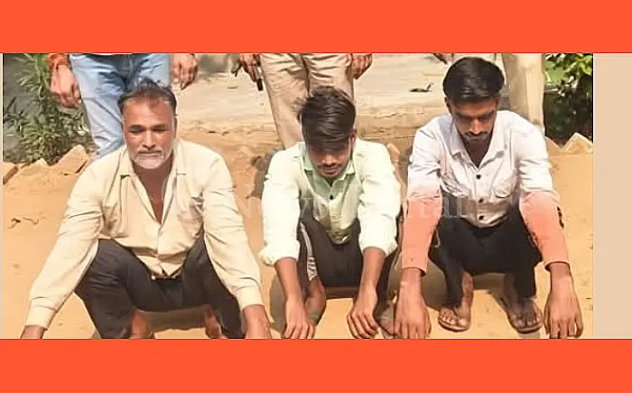 ₹5-5 हजार के इनामी तीन आरोपी गिरफ्तार जानलेवा हमले के मामले में पुलिस को मिली बड़ी सफलता