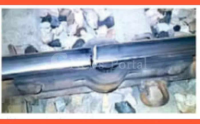 ट्रेकमैन की सतर्कता से टला बड़ा हादसा, टूटी रेल पटरी